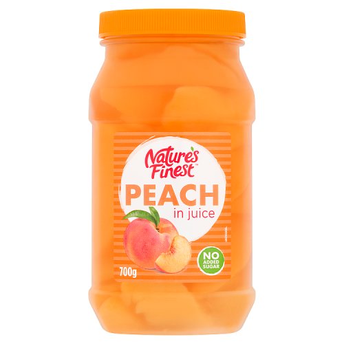 Natures Finest Peach Slices in Juice
