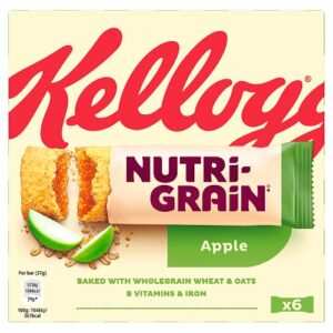 Kelloggs NutriGrain Apple 6 Pack