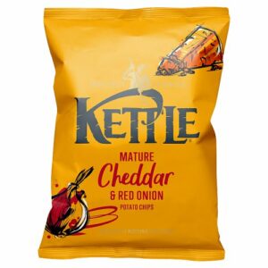 Kettle Chips Mature Cheddar and Red Onion