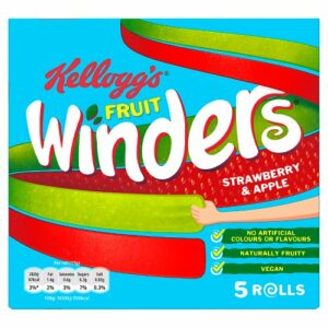 Kelloggs Fruit Winders Strawberry and Apple 5 Pack