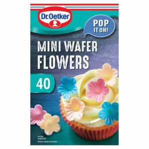 Dr. Oetker Mini Wafer Flowers 40 Pack