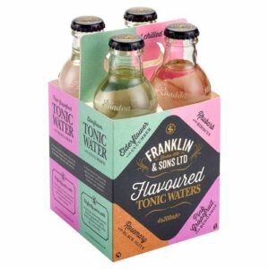 Franklin & Sons Flavoured Tonic Waters 4 Pack