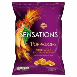 Sensations Mango & Red Chilli Chutney Poppadoms