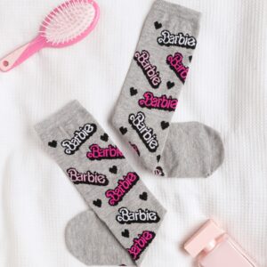 Barbie Logo Socks