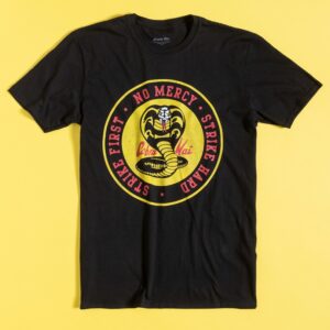 Black Cobra Kai Logo T-Shirt
