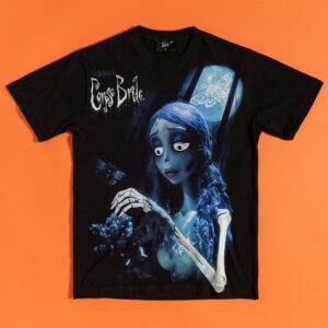Black Corpse Bride Glow In The Dark T-Shirt