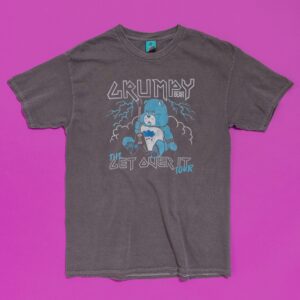 Care Bears Get Over It Tour Vintage Wash Charcoal T-Shirt