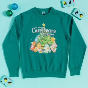 A Very Care Bears Christmas Jade Sweater