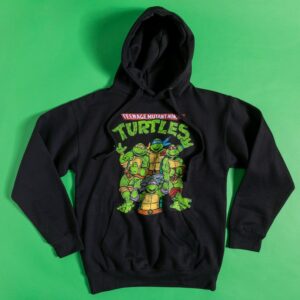 Classic Teenage Mutant Ninja Turtles Black Hoodie