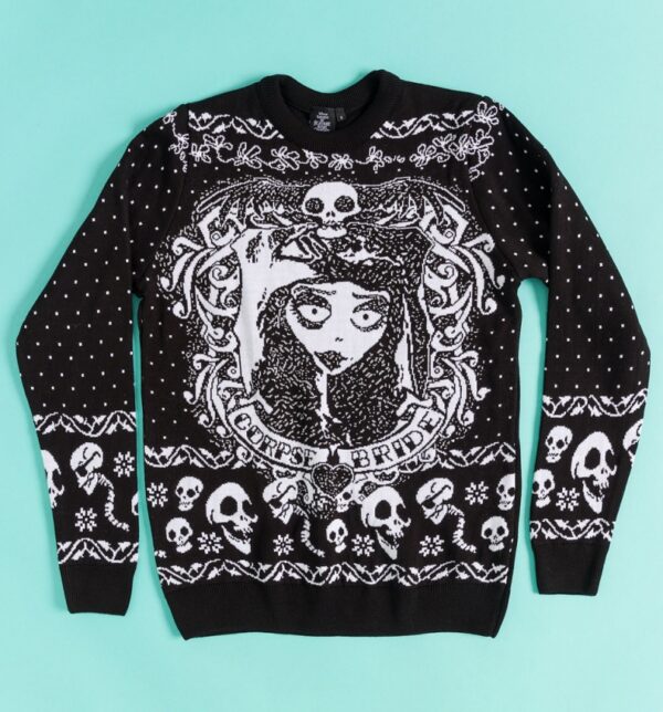 Corpse Bride Knitted Jumper