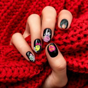 Disney Pop Villains Nail Stickers from Mad Beauty