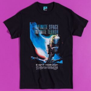 Event Horizon Movie Poster Black T-Shirt