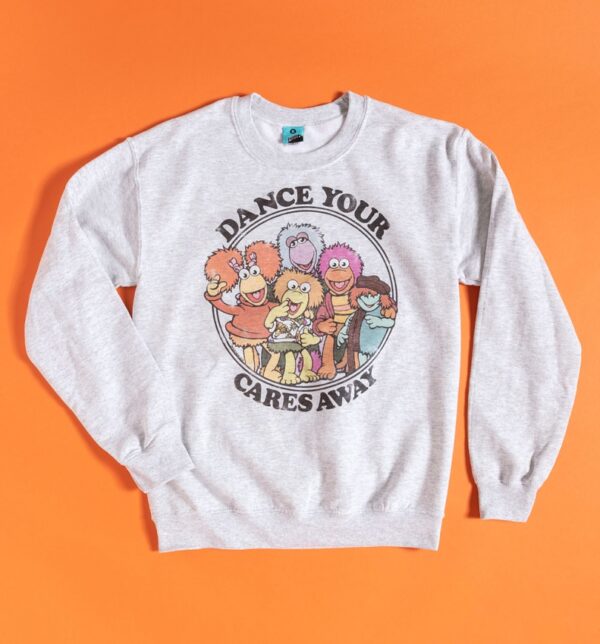 Fraggle Rock Dance Your Cares Away Sweater
