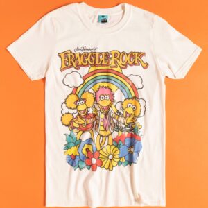 Fraggle Rock Rainbow Ecru T-Shirt