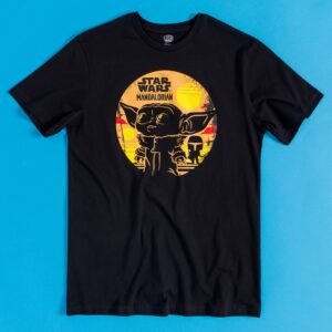 Funko Star Wars The Mandalorian Sun Child Black T-Shirt