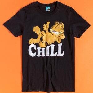 Garfield Chill Black T-Shirt
