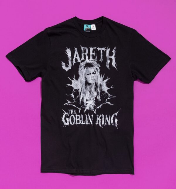 Labyrinth The Goblin King Tour Black T-Shirt