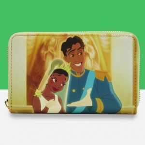 Loungefly Disney The Princess And The Frog Princess Scene Zip Around Wallet