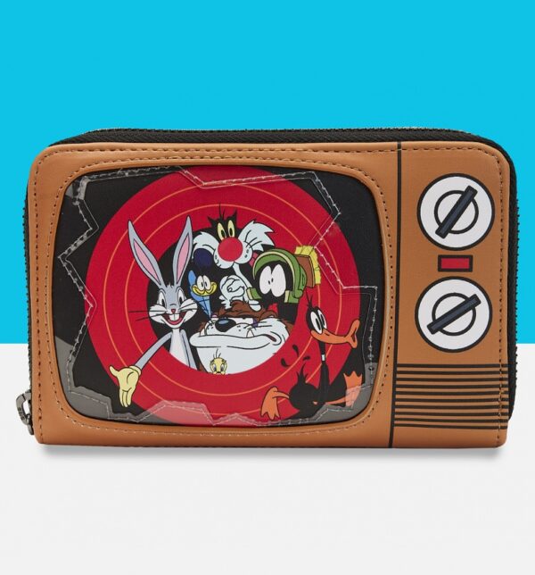 Loungefly Looney Tunes That's All Folks Zip Around Wallet