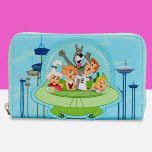 Loungefly The Jetsons Spaceship Zip Around Wallet