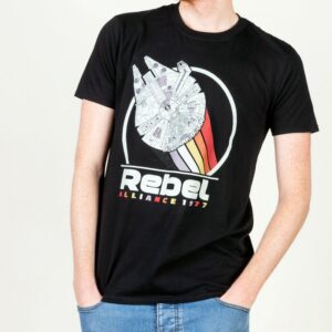 Men's Star Wars Rebel Alliance 1977 Black T-Shirt