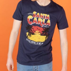 Men's Welcome to Santa Carla Navy T-Shirt