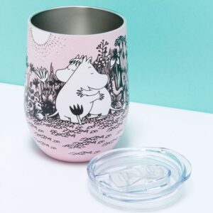Pink Moomin Love Travel Cup from House Of Disaster