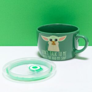 Star Wars Mandalorian Baby Yoda Soup and Snack Mug