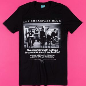The Breakfast Club Detention Black T-Shirt