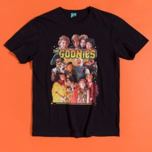 The Goonies Retro Black T-Shirt
