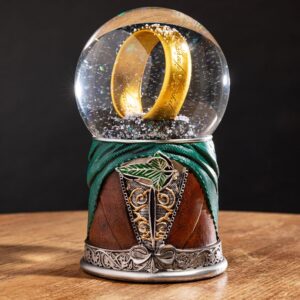 The Lord of the Rings Frodo Gold Ring Glitter Globe