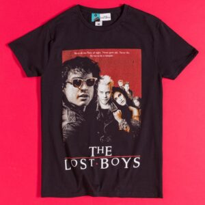 The Lost Boys Movie Poster Black T-Shirt