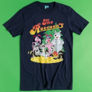 The Raccoons Group Shot Navy T-Shirt