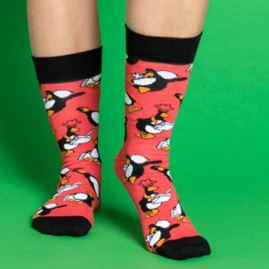 Wallace And Gromit Feathers McGraw Socks