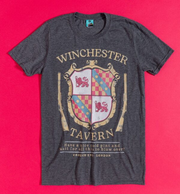 Winchester Tavern Charcoal Marl T-Shirt