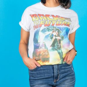 Women's Back to the Future Movie Poster Loose Fit T-Shirt