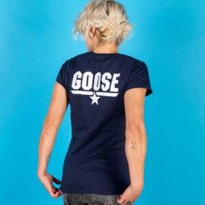 Women's Top Gun Goose Fitted T-Shirt