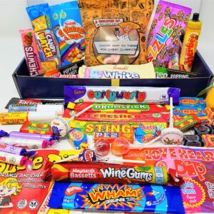 Tasty Eighties Personalised Gift Box of Iconic 80s Sweets