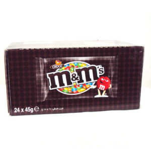 M&Ms Chocolate Small Bag - 24 x 45g