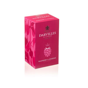 Darvilles Of Windsor Raspberry & Ginseng Infusions 25 Teabags