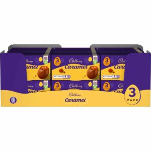 Caramel Eggs 3 Pack 120g (Box of 42)