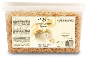 Callebaut caramel chocolate blossoms (curls) - Best before: 22nd June 2023