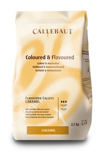 Callebaut caramel chocolate chips (callets)