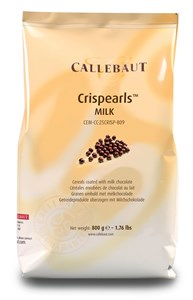 Callebaut milk chocolate pearls (Crispearls)