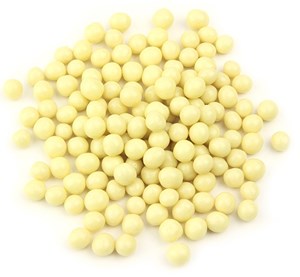 White chocolate pearls - Small 100g bag