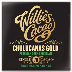 Willie's Peruvian 70 Chulucanas chocolate bar