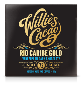Willie's Venezuelan 72 Rio Caribe Superior chocolate bar