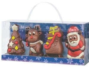 Chocolate Santa & Friends Gift pack