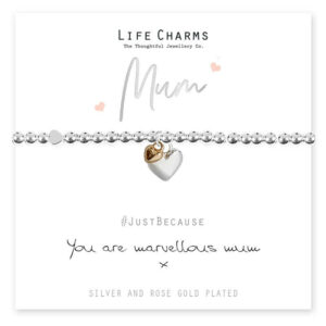 Marvellous Mum Hearts Bracelet
