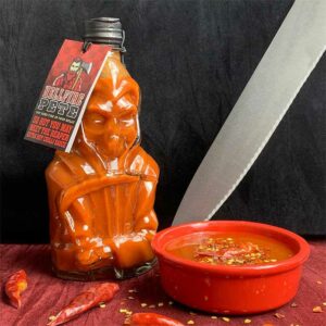 Grim Reaper Chilli Sauce Bottle